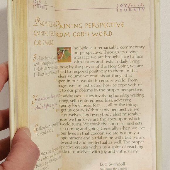 Joy for the Journey: A Woman's Book of Joyful Promises by Terri Gibbs - Picture 3 of 6